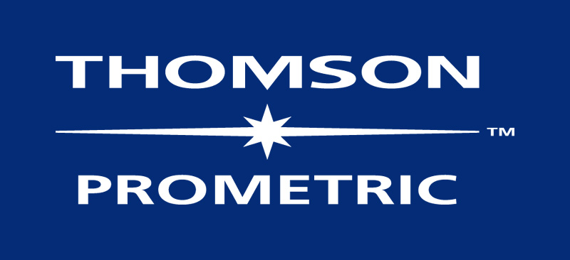 Prometric logo white